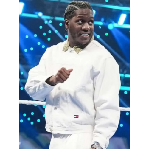 Lil Yachty Smack Down White Jacket Lil Yachty Smack Down White Jacket